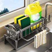 Self-Draining Sink Organizer Rack