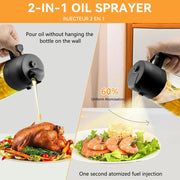 2-in-1 Oil Sprayer & Pourer