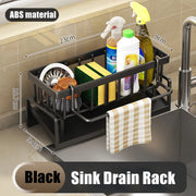 Self-Draining Sink Organizer Rack