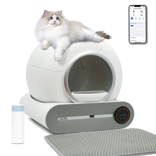 65L Self-Cleaning Automatic Cat Litter Box