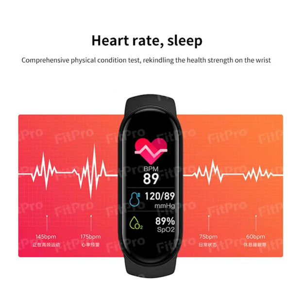 Fitness Tracker Smart Watch