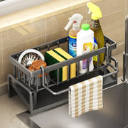 Self-Draining Sink Organizer Rack