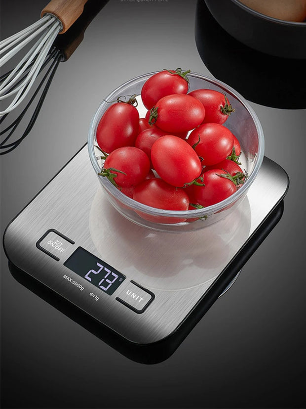 Precise Platform USB Charging Kitchen Food Scale