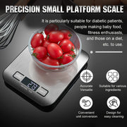 Precise Platform USB Charging Kitchen Food Scale