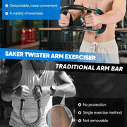 U-Shape Hand Gripper &amp; Power Twister Bar