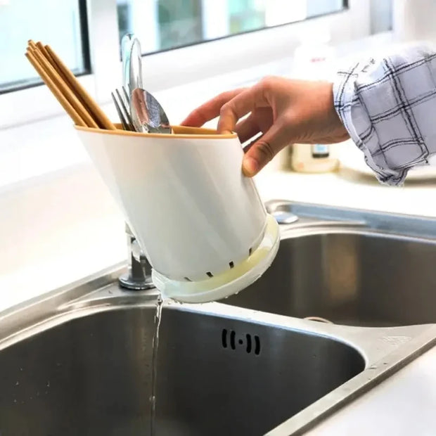 Chopsticks & Utensil Drain Holder