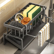 Self-Draining Sink Organizer Rack
