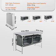 Folding Camping Kitchen Table