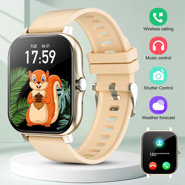Bluetooth Call Smartwatch Tracker